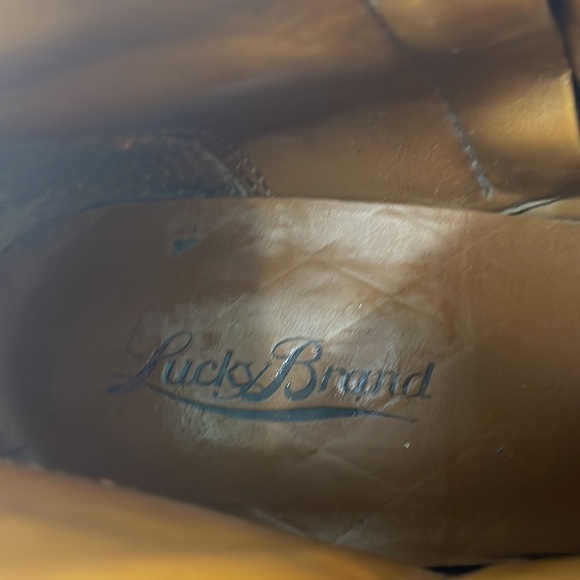 Lucky Brand Bartalino Pewter Gray Ankle Boots 7.5 - Picture 9 of 9